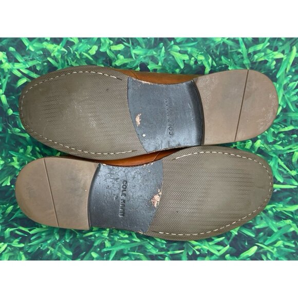 Cole Haan Luggage Tan Gold Tone Horse Bit Loafers Men’s 9 M main image 4